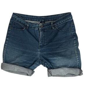 Basic Editions Blue Denim Shorts Sz 12